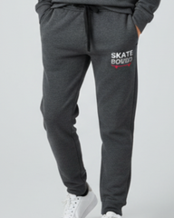 Men's Charcoal Grey Fleece Joggers
