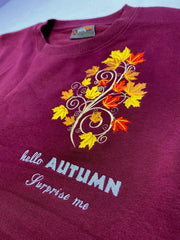 Women's Fleece Embroidered Sweatshirt