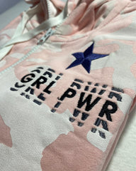 Women's Pink Camo Full-Zip Hoodie