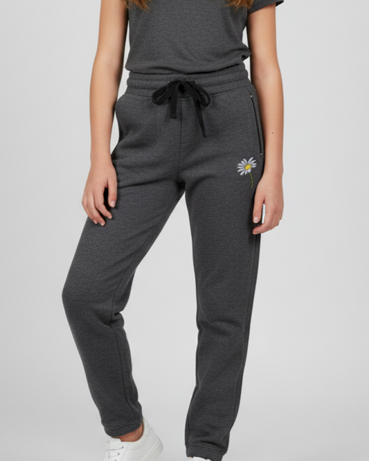 Cozy Daisy Fleece Joggers